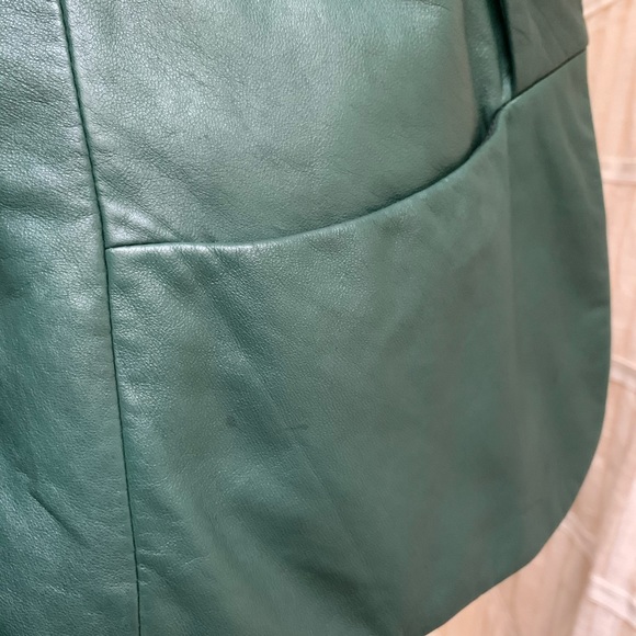 Last call! Theory Evergreen Lamb Leather Jacket - Picture 6 of 10